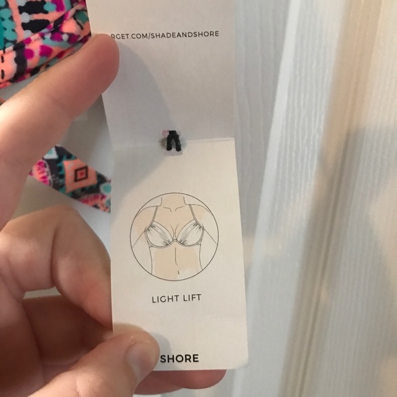 NWT Shade & Shore Strappy Side Bikini Top - Picture 7 of 8